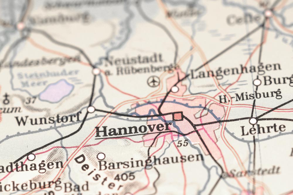 Hannover Landkarte